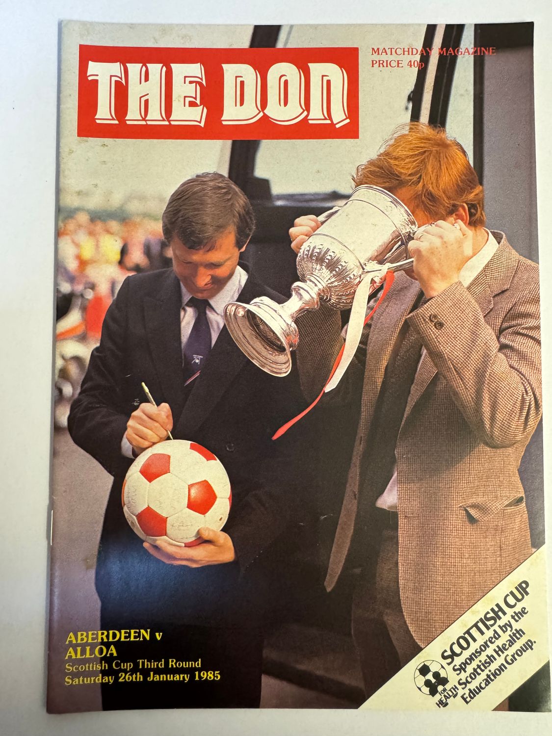 Aberdeen v Alloa - 26/1/85