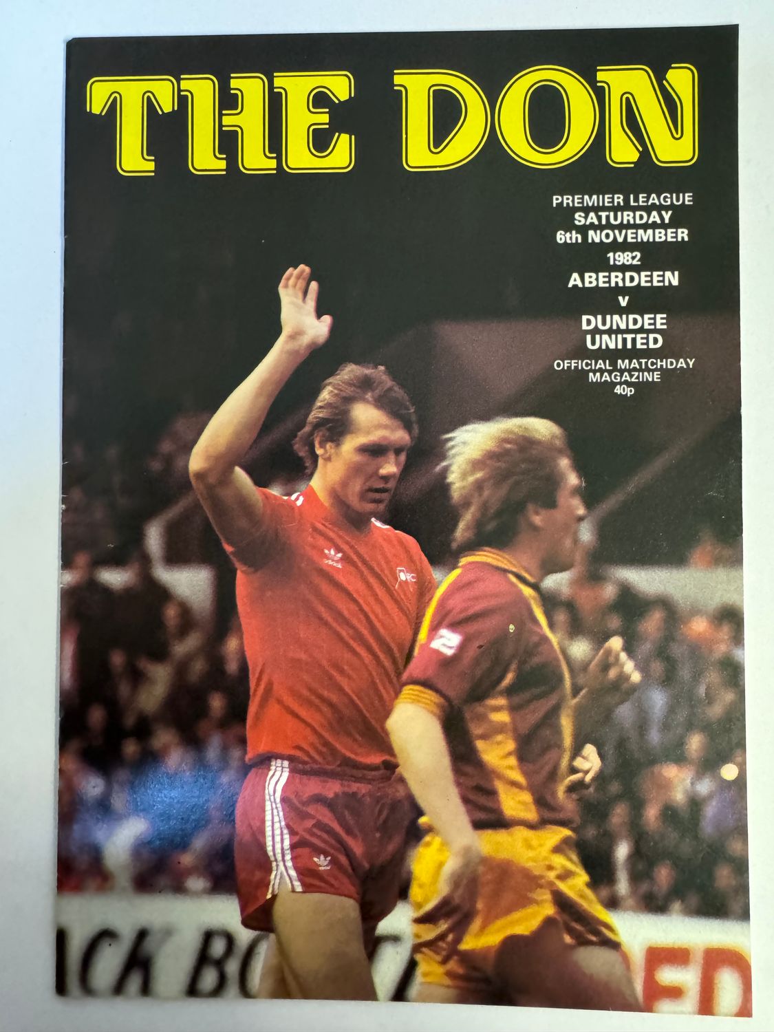 Aberdeen v Dundee Utd - 6/11/82