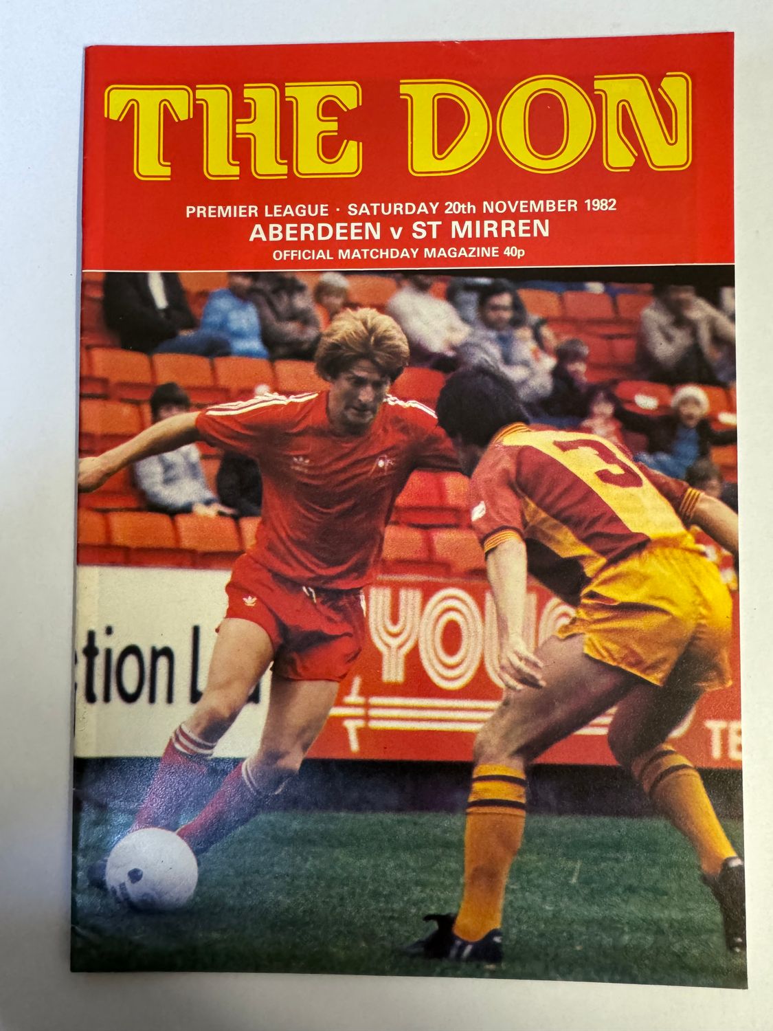 Aberdeen v St Mirren - 20/11/82