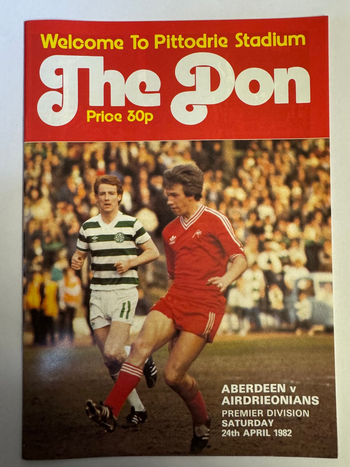 Aberdeen v Airdrie - 24/4/82