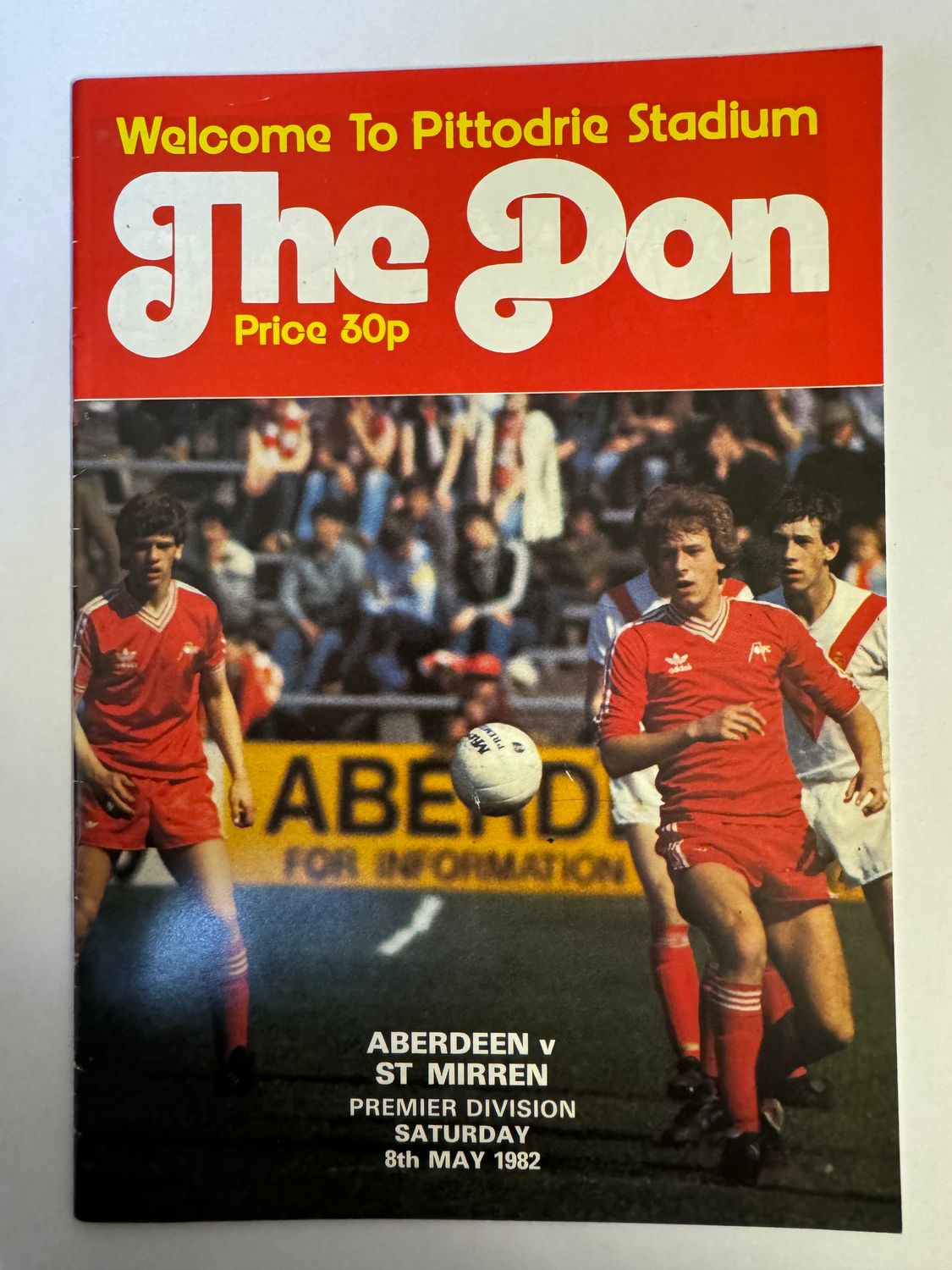 Aberdeen v St Mirren - 8/5/82