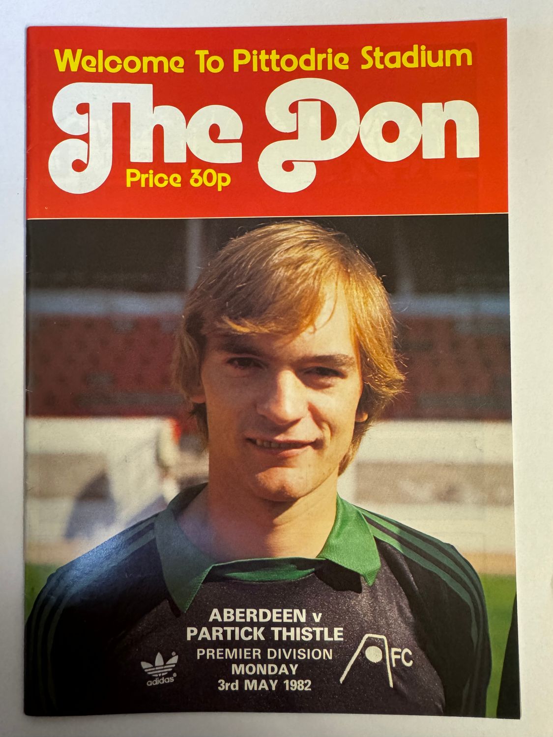 Aberdeen v Partick Thistle - 3/5/82