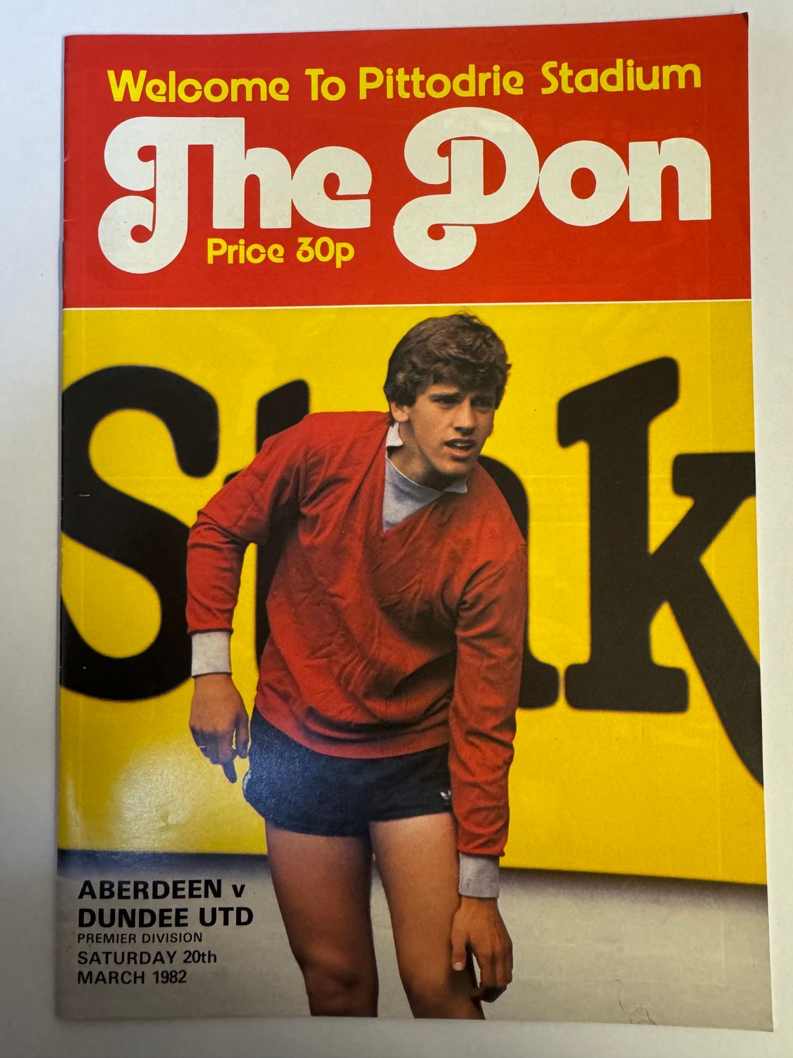 Aberdeen v Dundee Utd - 20/3/82