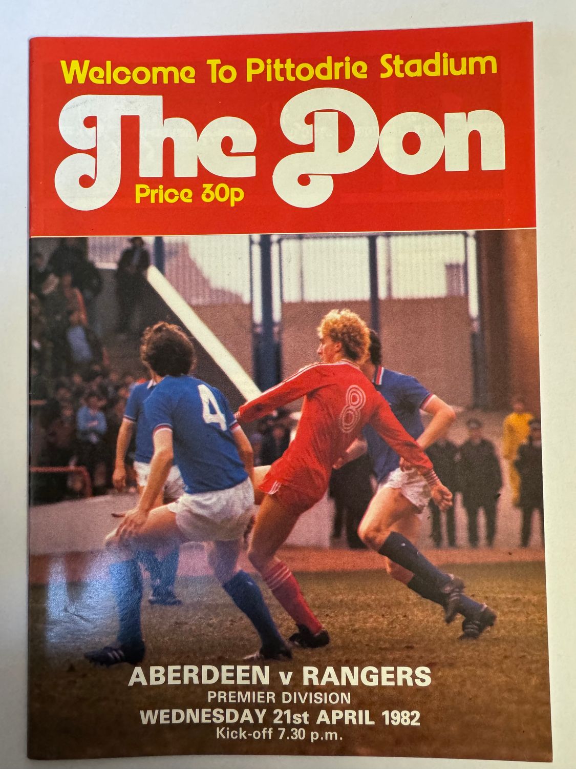 Aberdeen v Rangers - 21/4/82