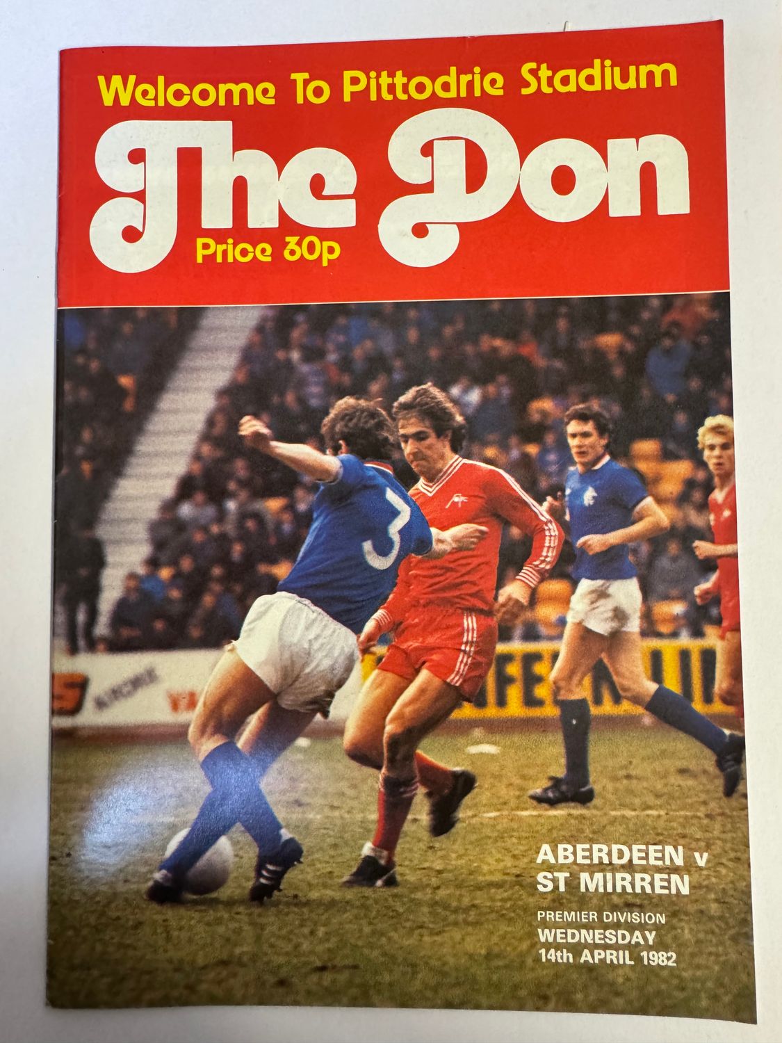 Aberdeen v St Mirren - 14/4/82