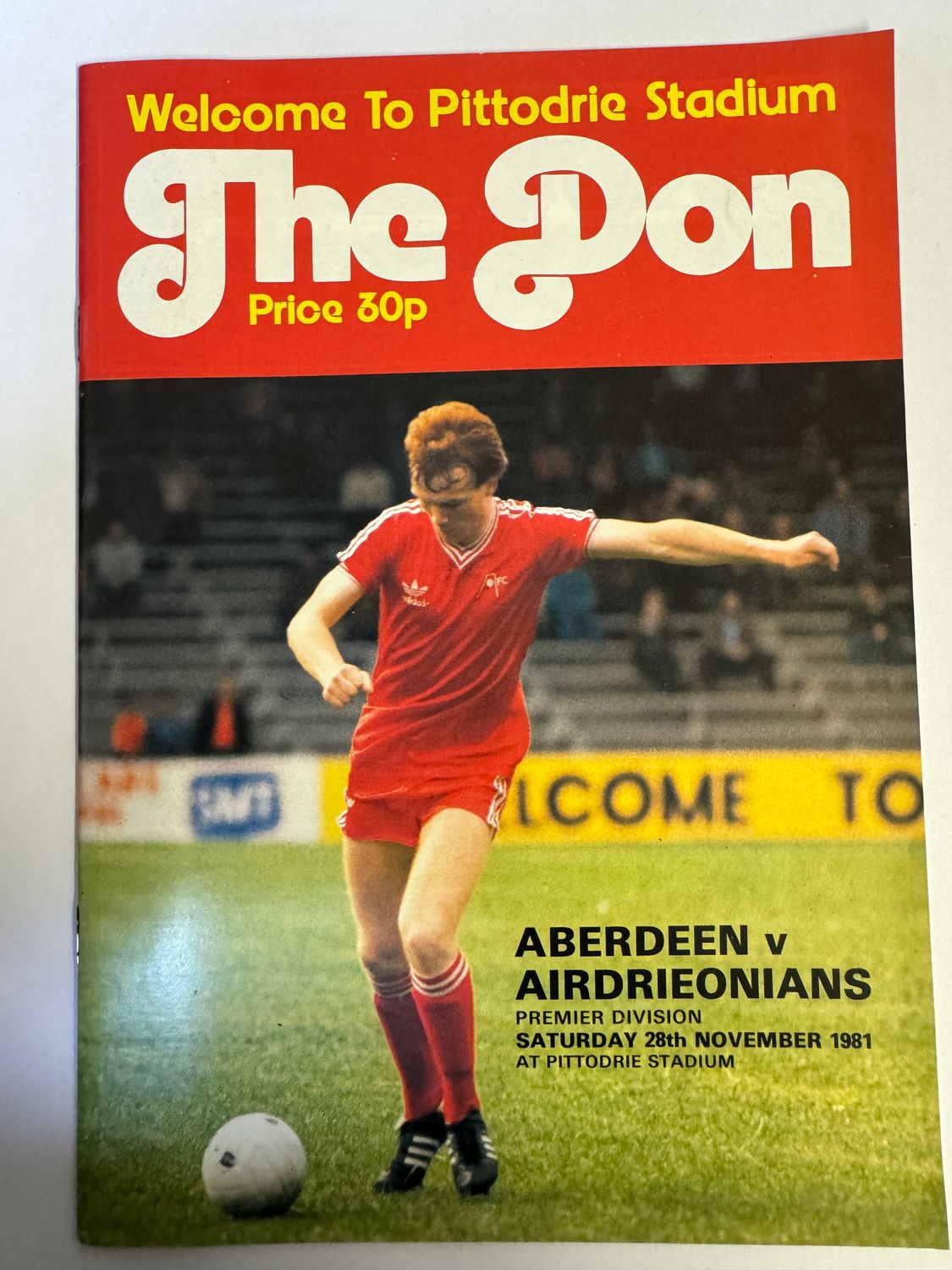 Aberdeen v Airdrie - 28/11/81