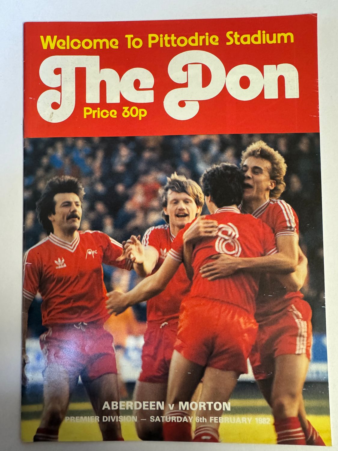 Aberdeen v Morton - 6/2/82