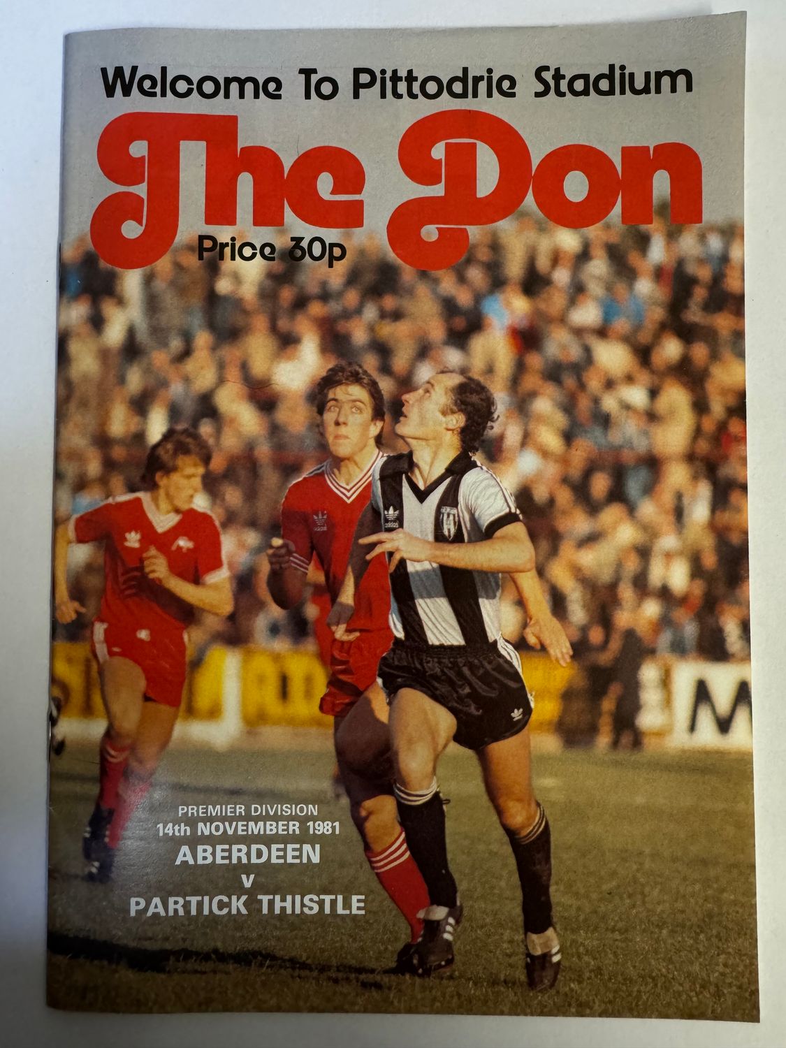 Aberdeen v Partick - 14/11/81