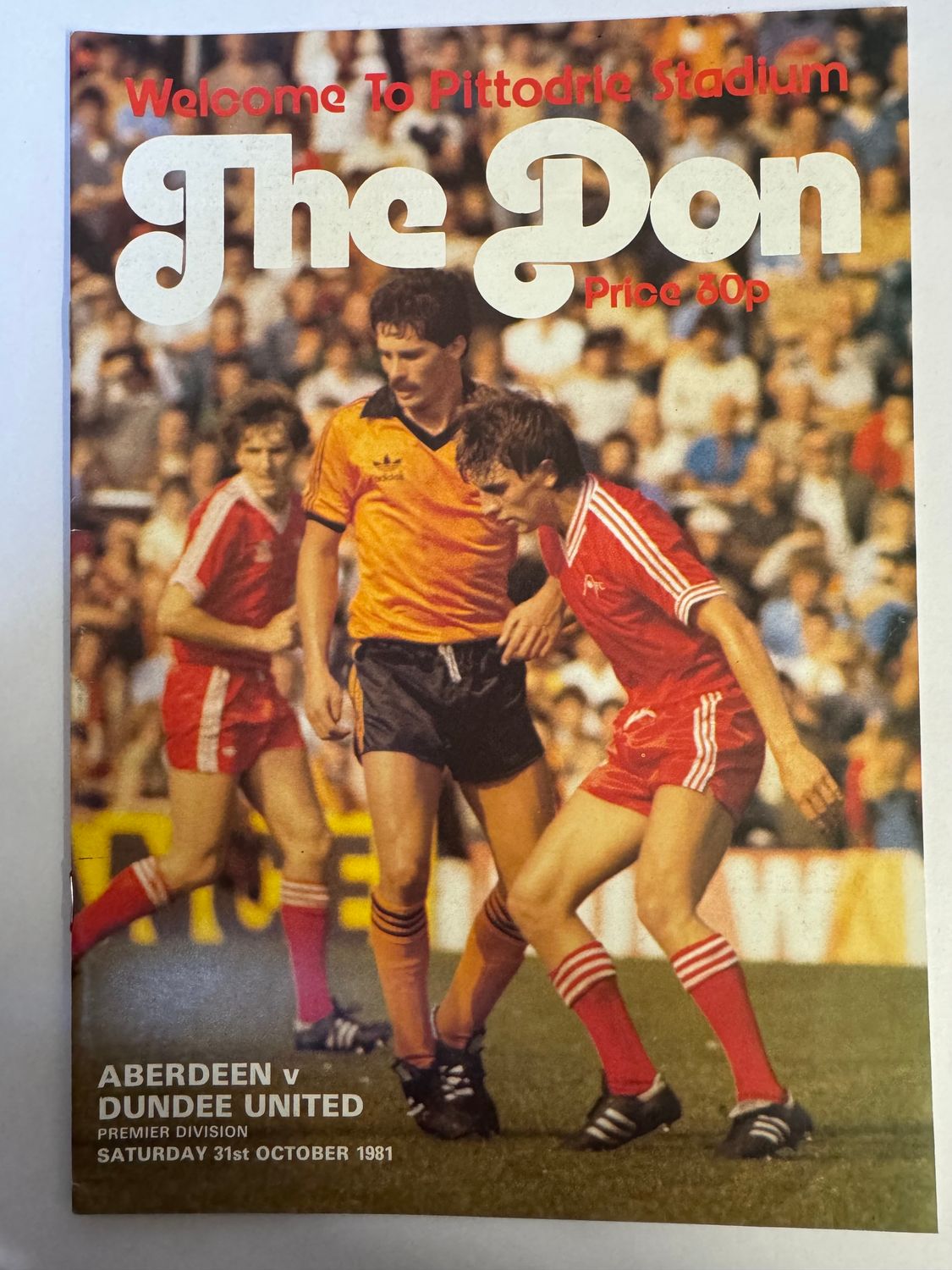 Aberdeen v Dundee Utd - 31/10/81
