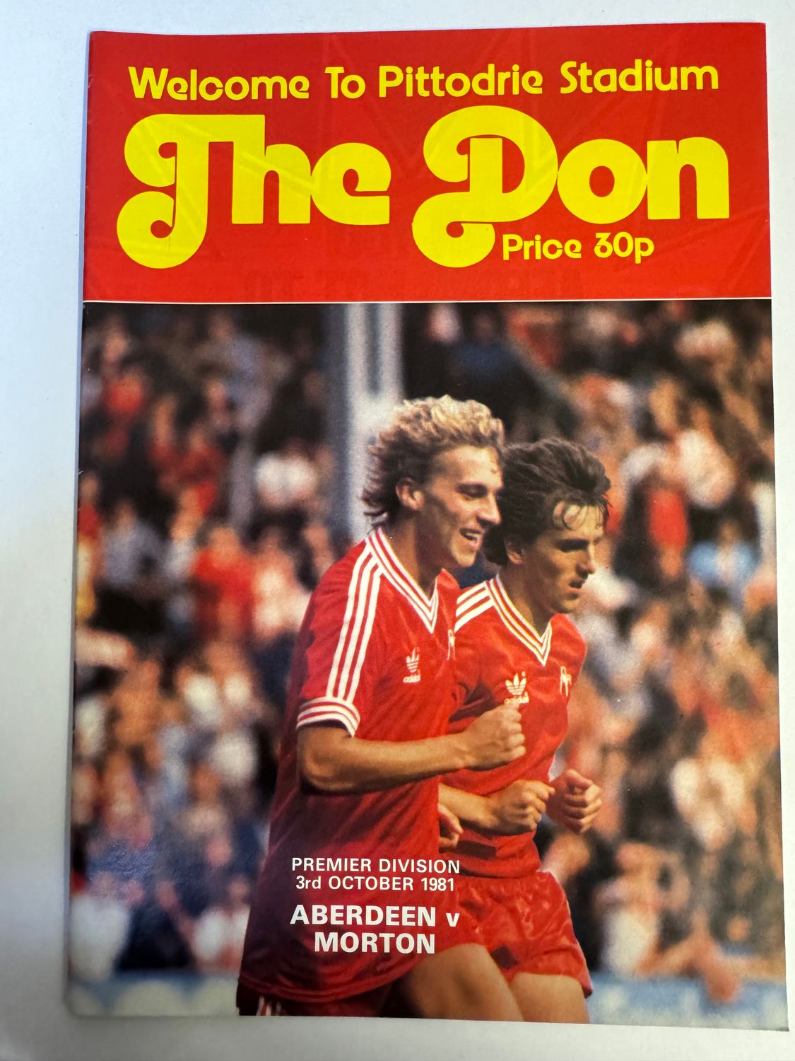 Aberdeen v Morton - 3/10/81