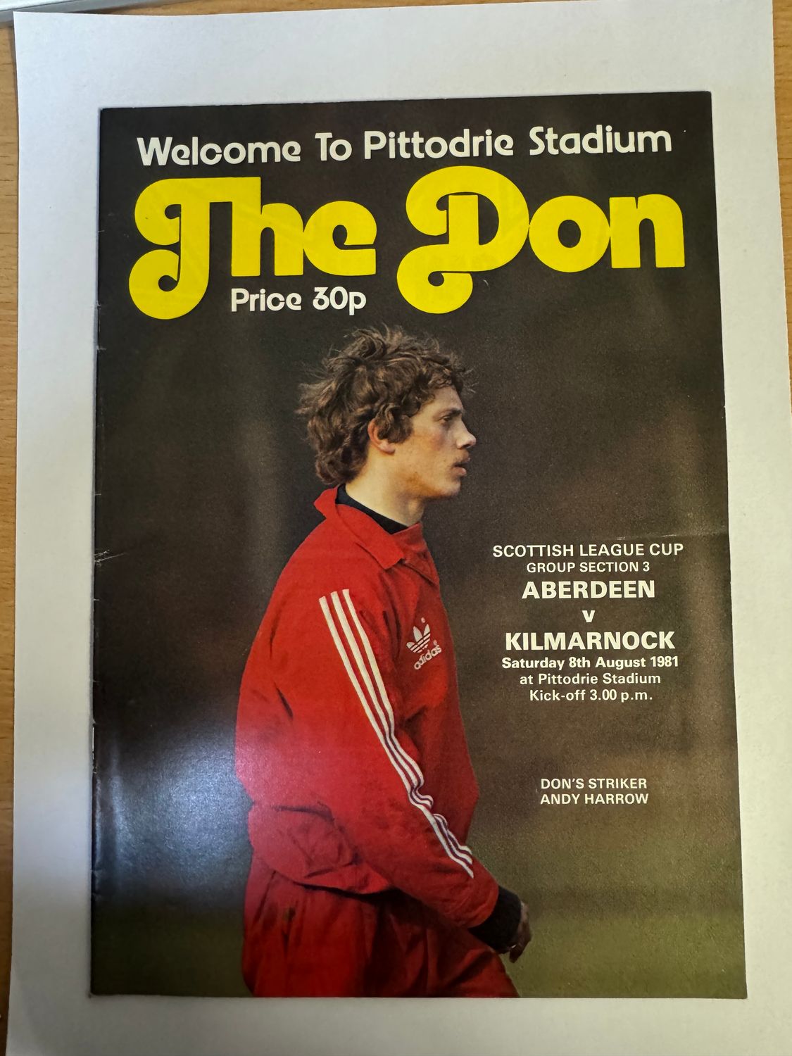 Aberdeen v Kilmarnock - 8/8/81