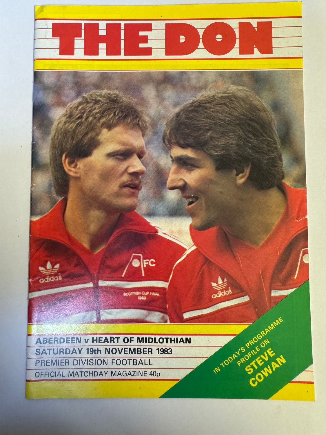 Aberdeen v Hearts - 19/11/83