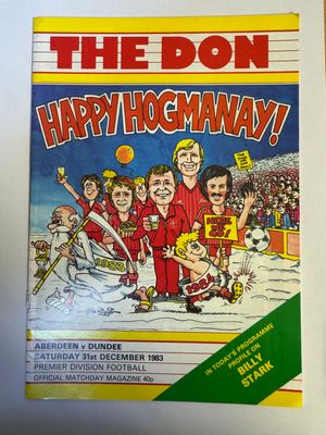Aberdeen v Dundee - 31/12/83