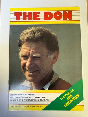Aberdeen v Dundee - 5/10/83
