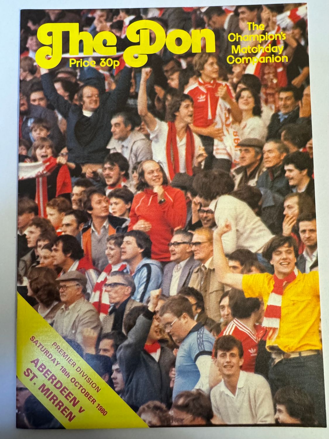 Aberdeen v St Mirren - 18/10/80