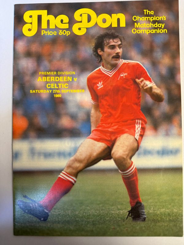 Aberdeen v Celtic - 27/9/80