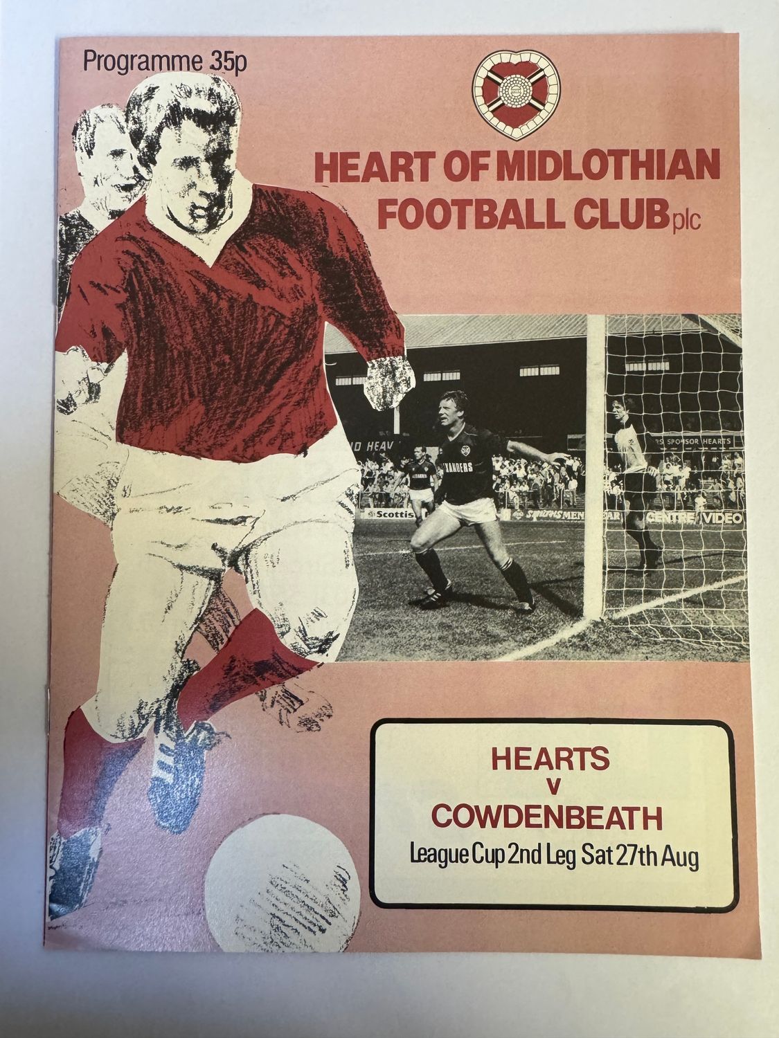 Hearts v Cowdenbeath - 27/8/83