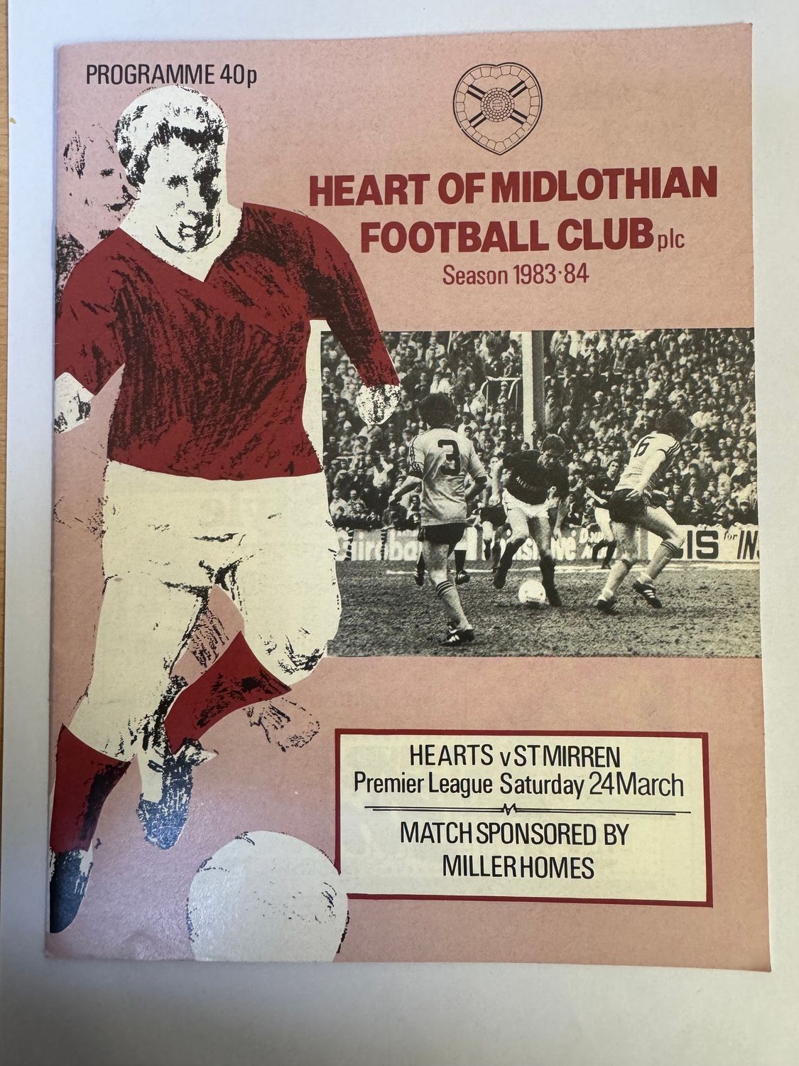 Hearts v St Mirren - 24/3/84