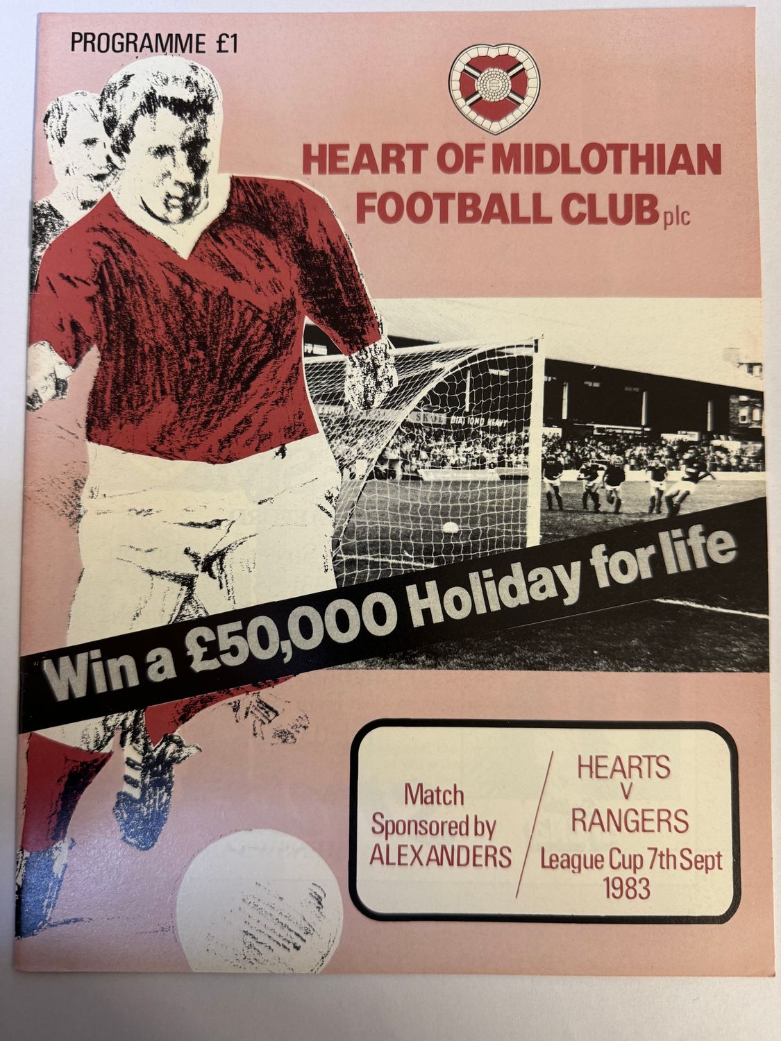 Hearts v Rangers - 7/9/83