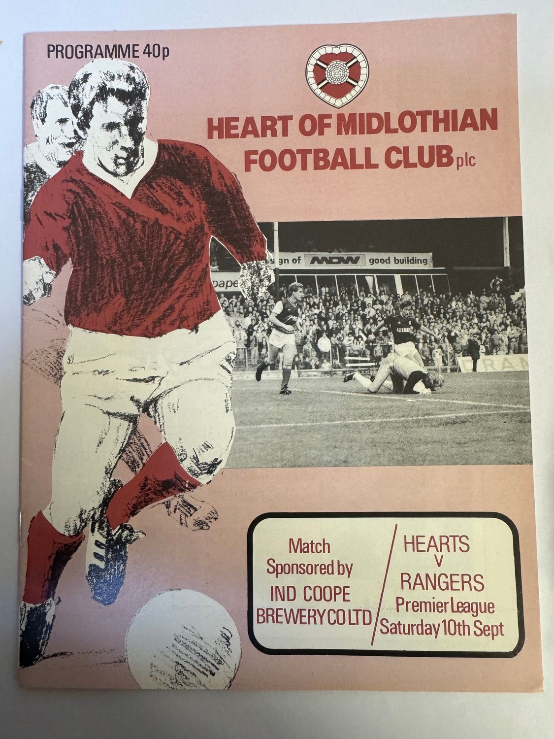 Hearts v Rangers - 10/9/83