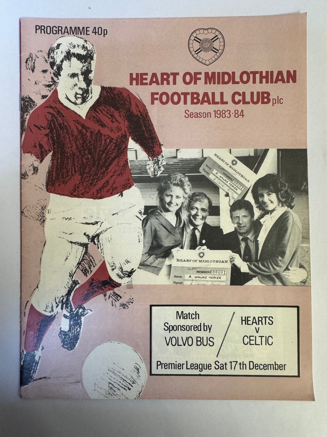 Hearts v Celtic - 17/12/83