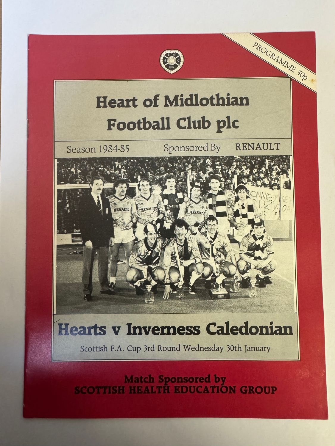 Hearts v ICT - 30/1/85