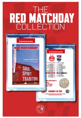 THE RED MATCHDAY COLLECTION - #15 v Ross County