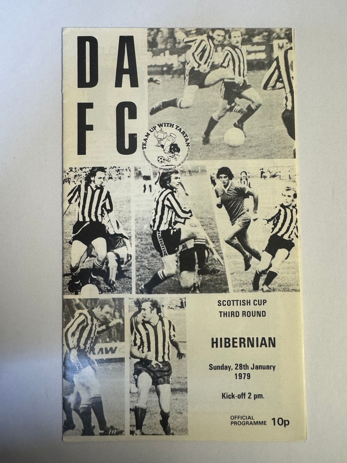 Dunfermline v Hibernian - 28/1/79