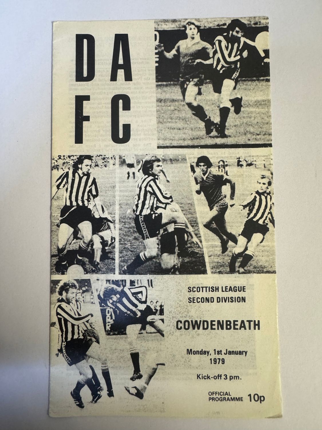 Dunfermline v Cowdenbeath - 1/1/79