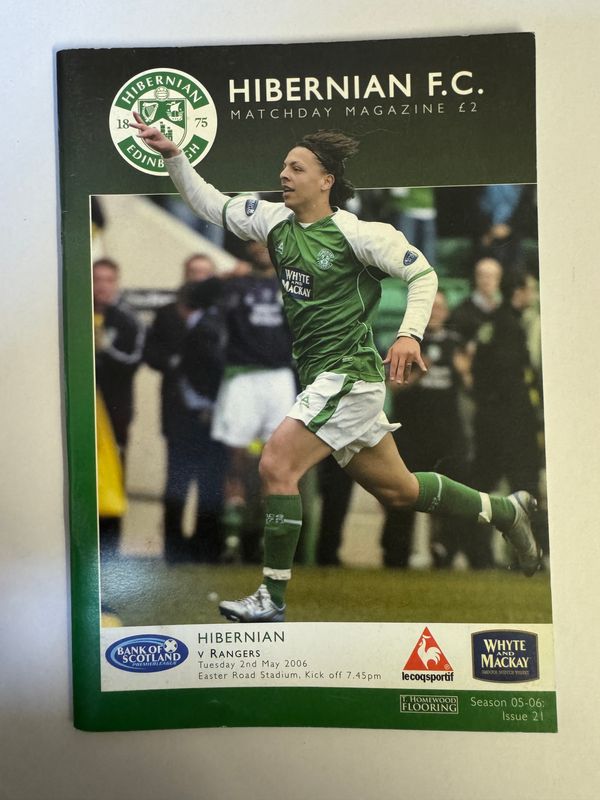 Hibernian v Rangers - 2/5/06