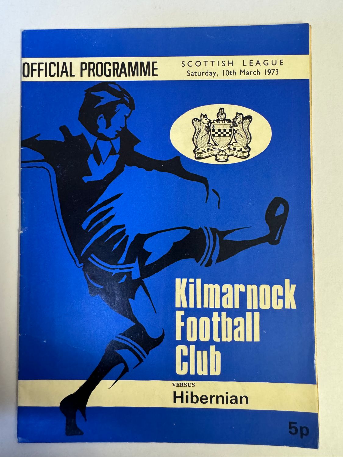 Kilmarnock v Hibernian - 10/3/73