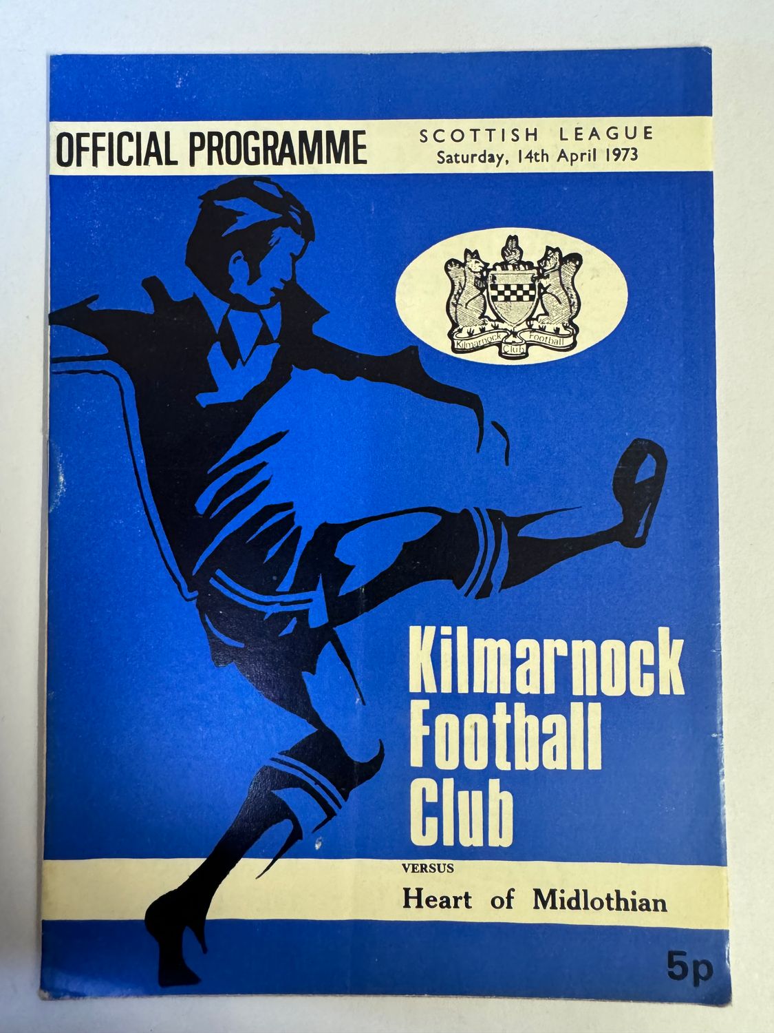 Kilmarnock v Hearts - 14/4/73