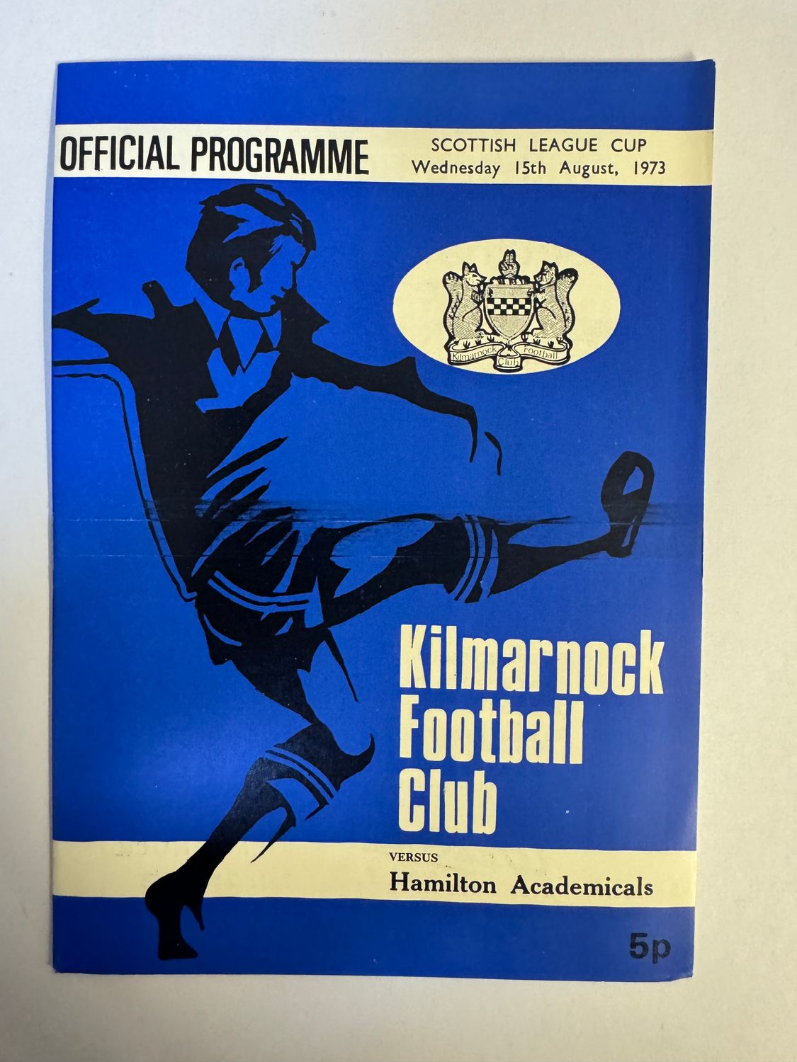 Kilmarnock v Hamilton - 15/8/73