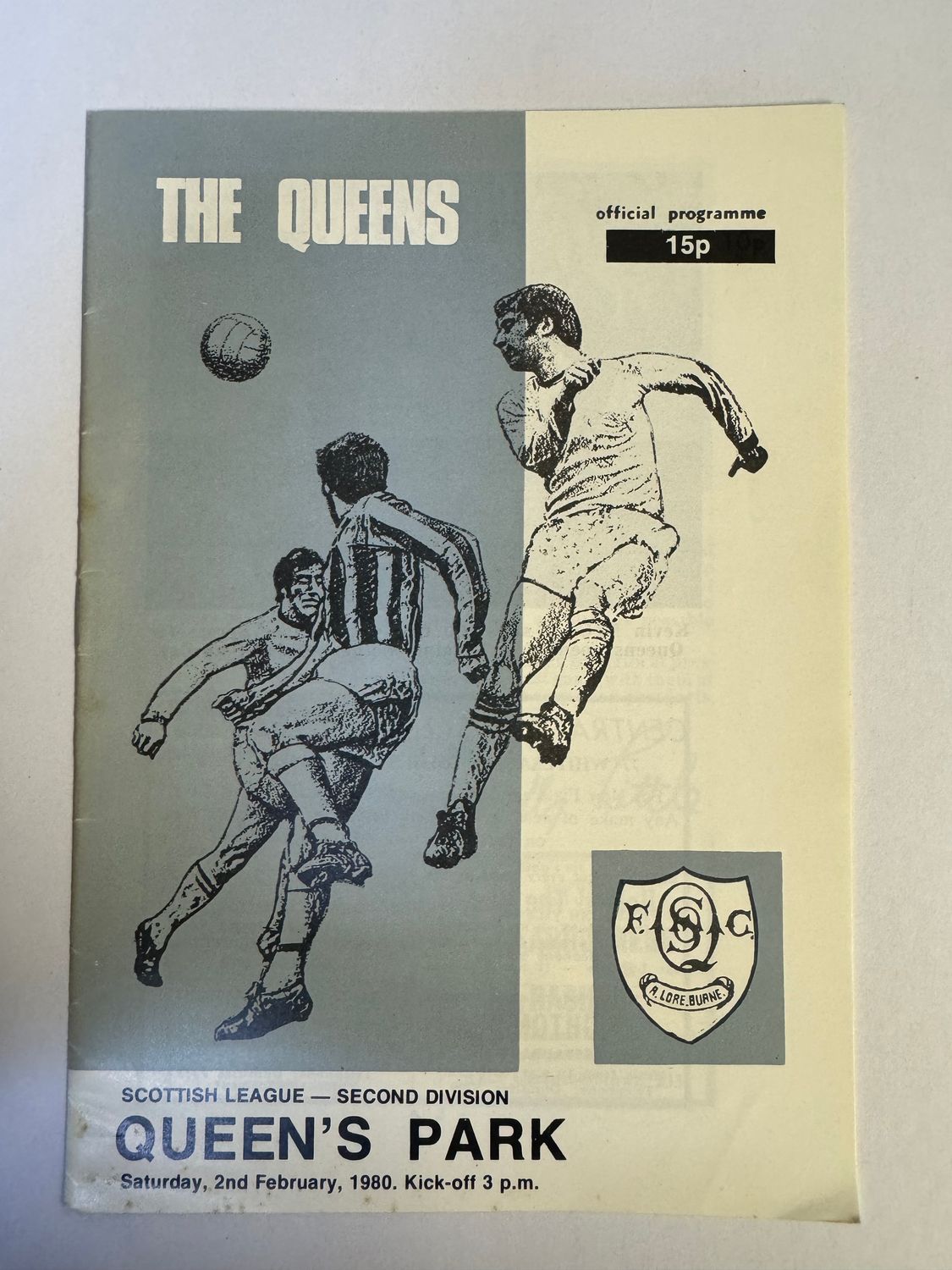 Queen of the South v Queens Park - 2/2/80