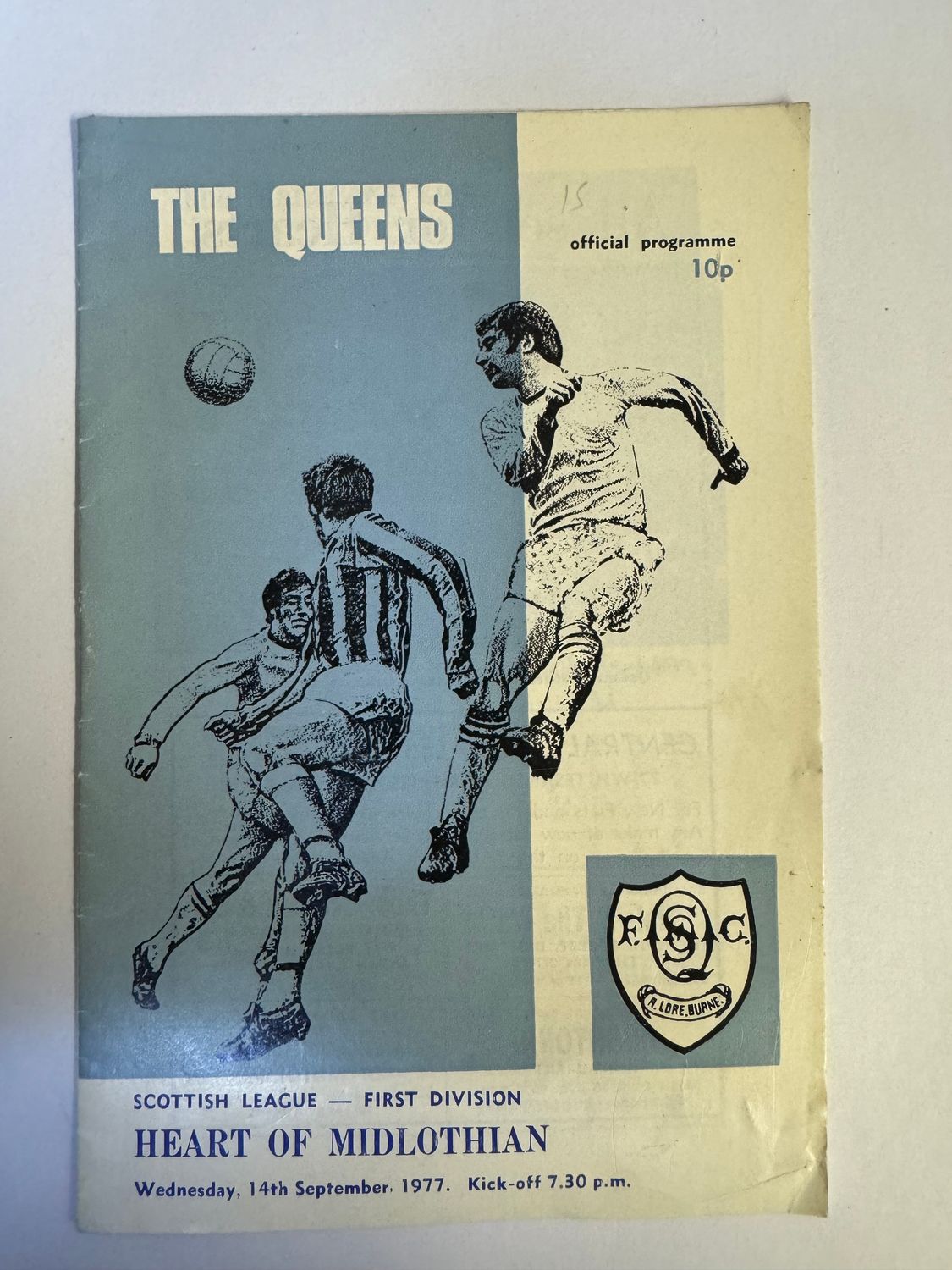 Queen of the South v Hearts - 14/9/77