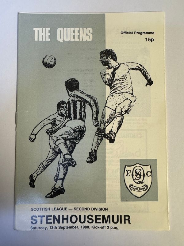 Queen of the South v Stenhousemuir - 13/9/80