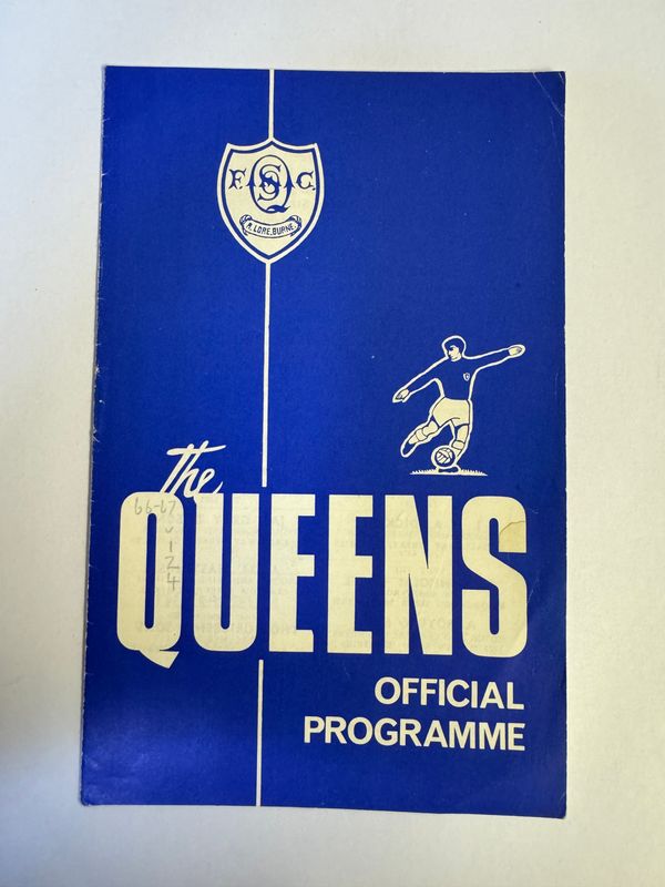 Queen of the South v East Fife - 5/11/65