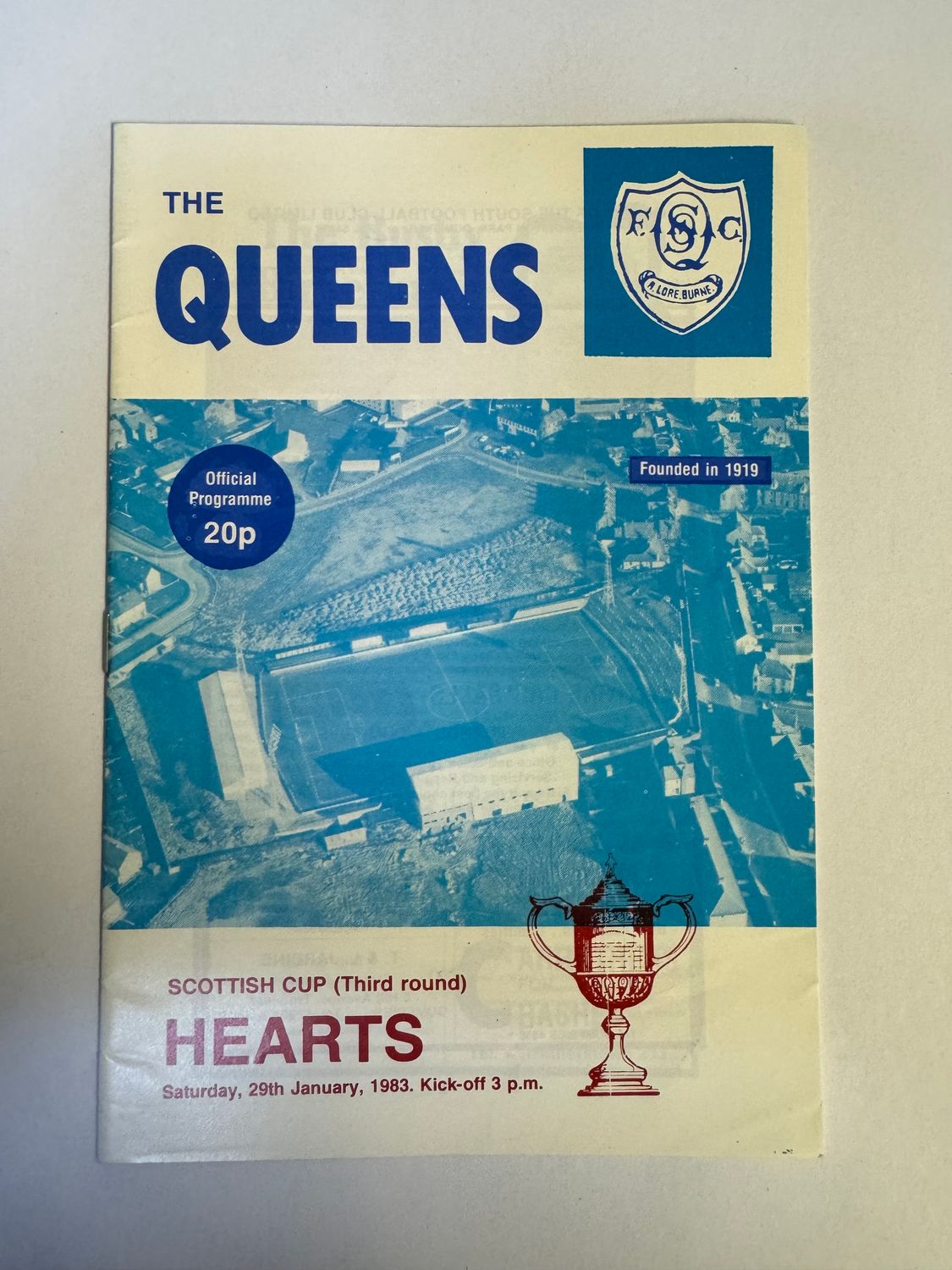 Queen of the South v Hearts - 29/1/83