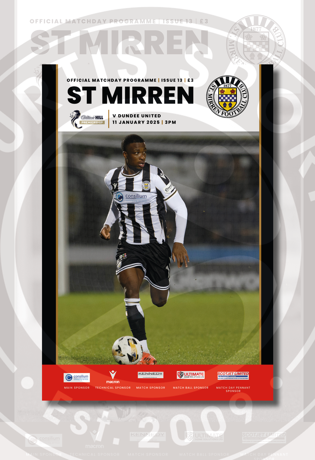 St Mirren v Dundee United - 11/01/25
