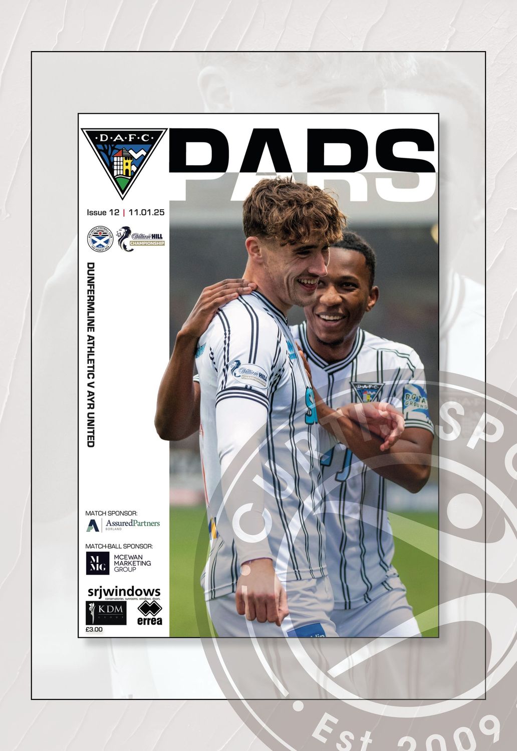 Dunfermline Athletic v Ayr United - 11/01/25