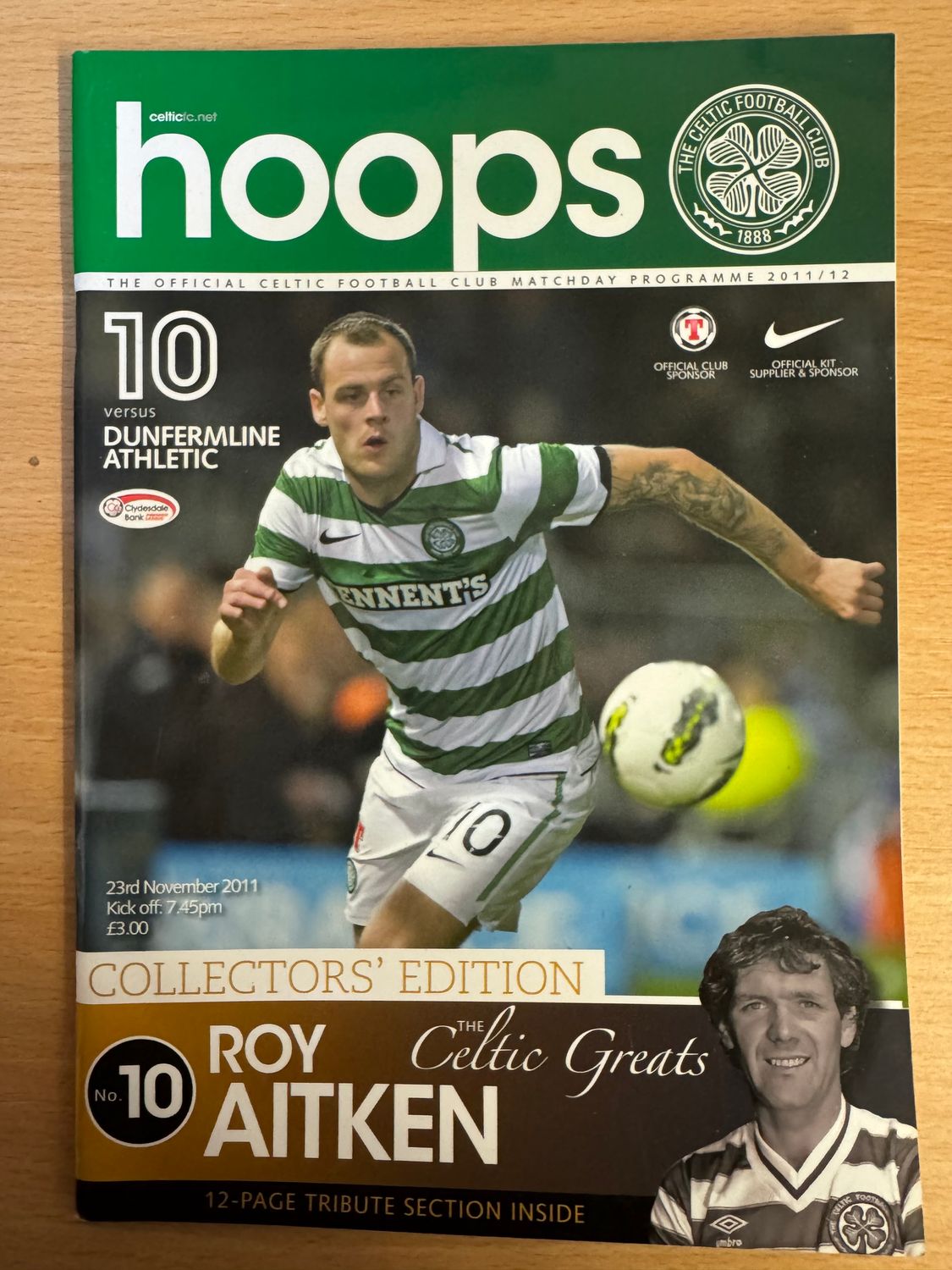 Celtic v Dunfermline - 23/11/11