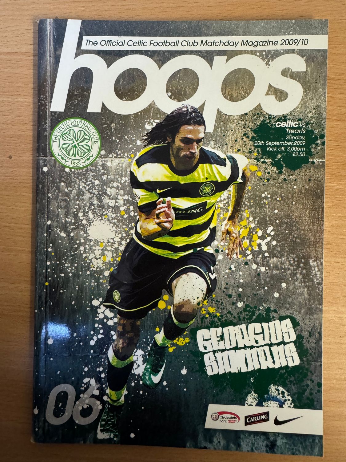 Celtic v Hearts - 20/9/09