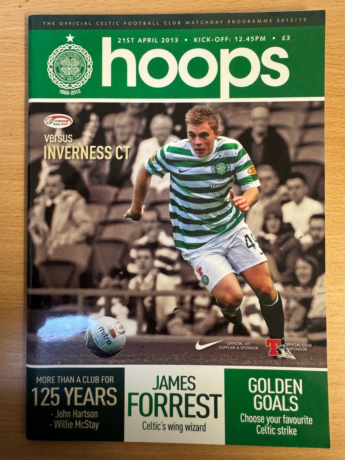 Celtic v ICT - 21/4/13