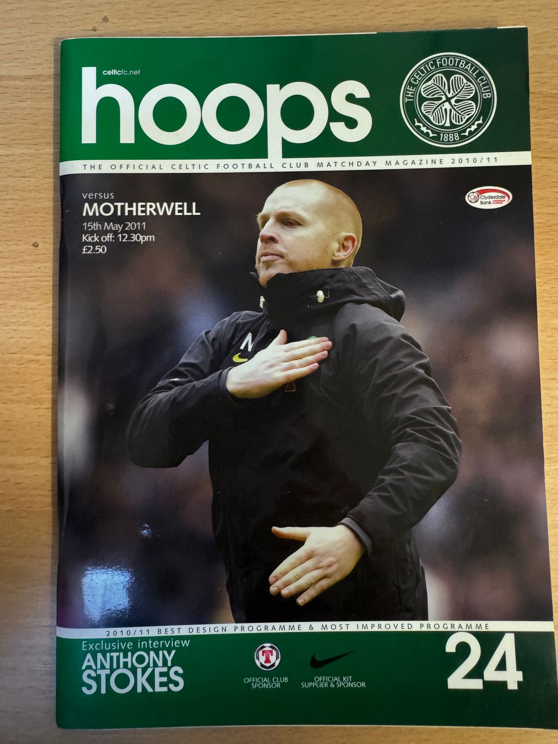 Celtic v Motherwell - 15/5/11