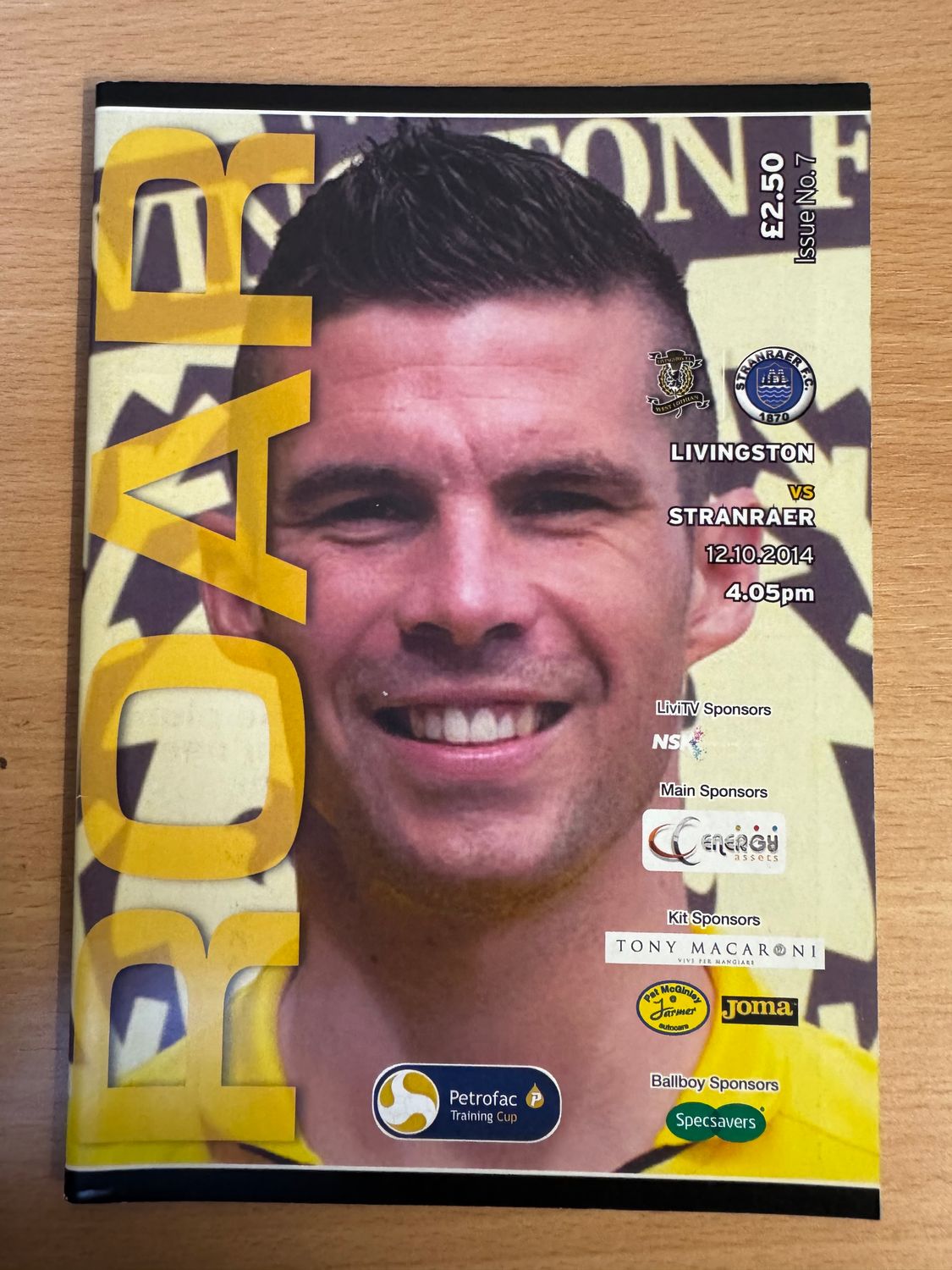 Livingston v Stranraer - 12/10/14
