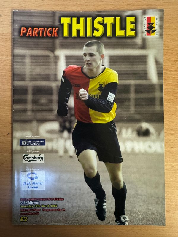 Partick Thistle v St Mirren - 19/3/05