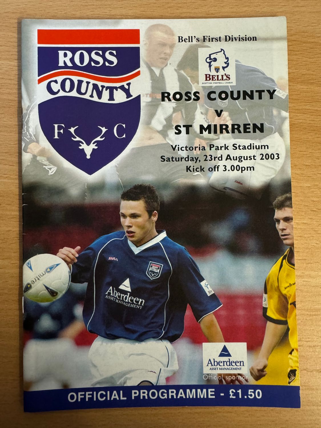Ross County v  St Mirren - 23/8/03