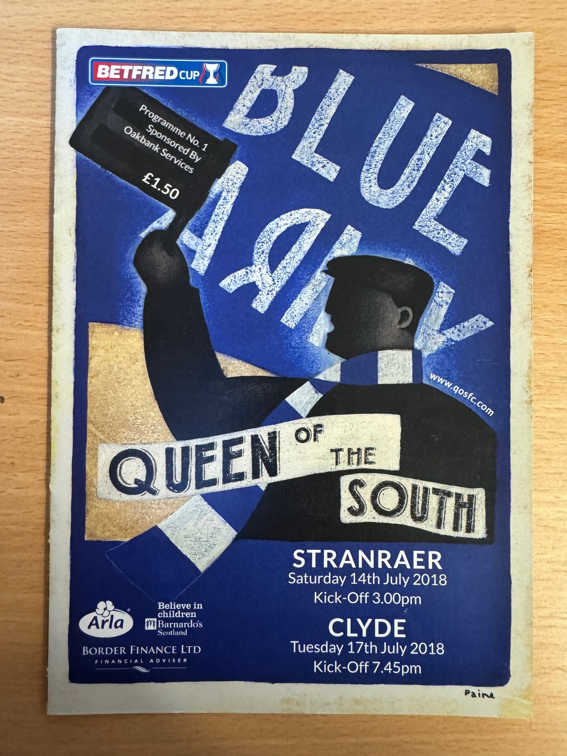 Queen of the South v Stranraer - 14/7/18