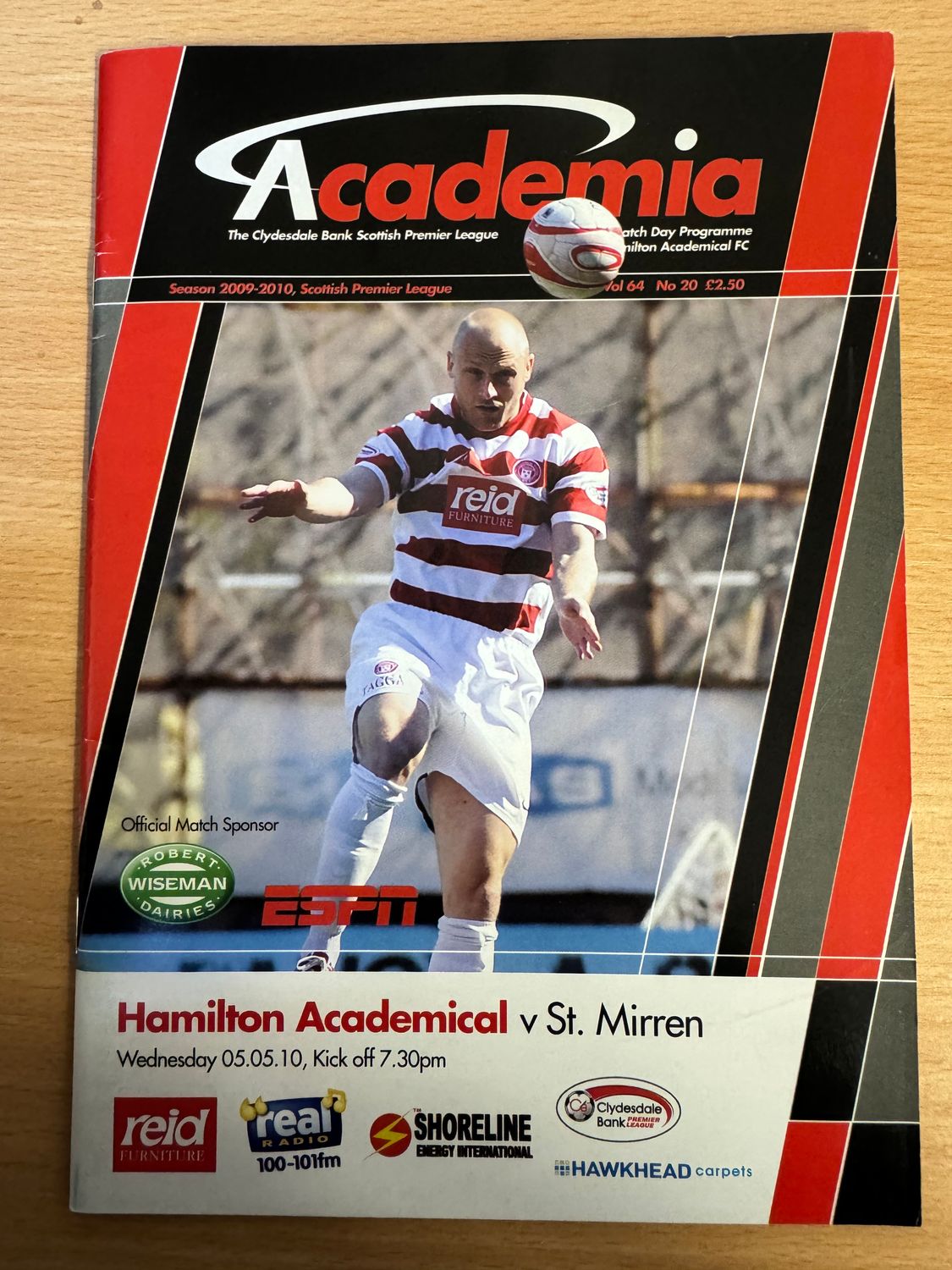 Hamilton v St Mirren - 5/5/10