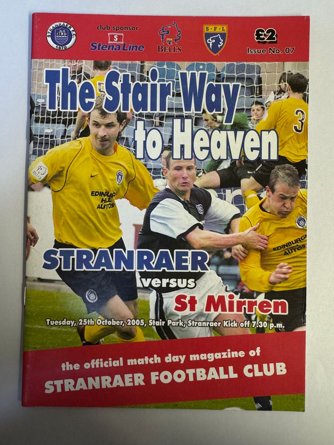 Stranraer v St Mirren - 25/10/05